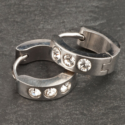 Swarovski Orecchini A Cerchio Tennis Deluxe Con Zirconi 5562128 - Domar