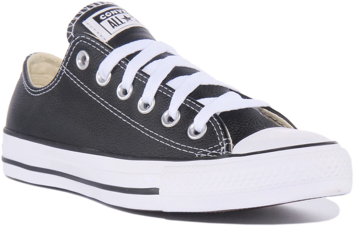 Converse 132174C Chuck Taylor All Star Leather Black Size 3 13