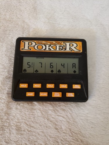 Elektronisches Handgerät 5 in 1 batteriebetrieben Pokerspiel gebraucht getestet. - Bild 4 von 13