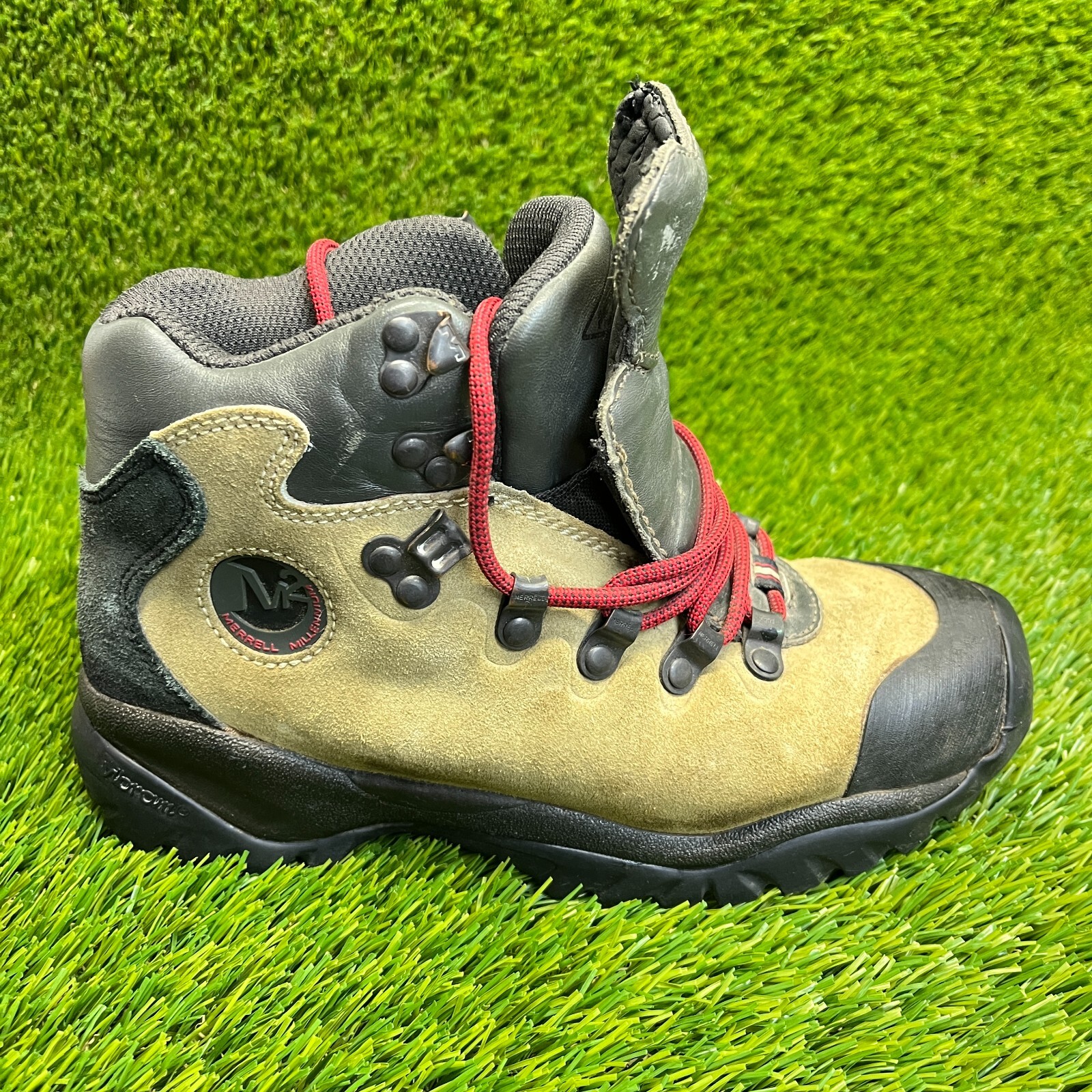 Stivali da trekking Merrell M2 Superlight donna taglia 6 nero oliva outdoor zaino