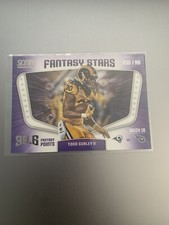 2018 Score Football Fantasy Stars #5 Todd Gurley II Los Angeles Rams