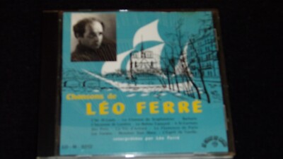 LEO FERRE  CHANSONS DE...   France CD- (2008)  LE CHANT DU MONDE LD-M-4022