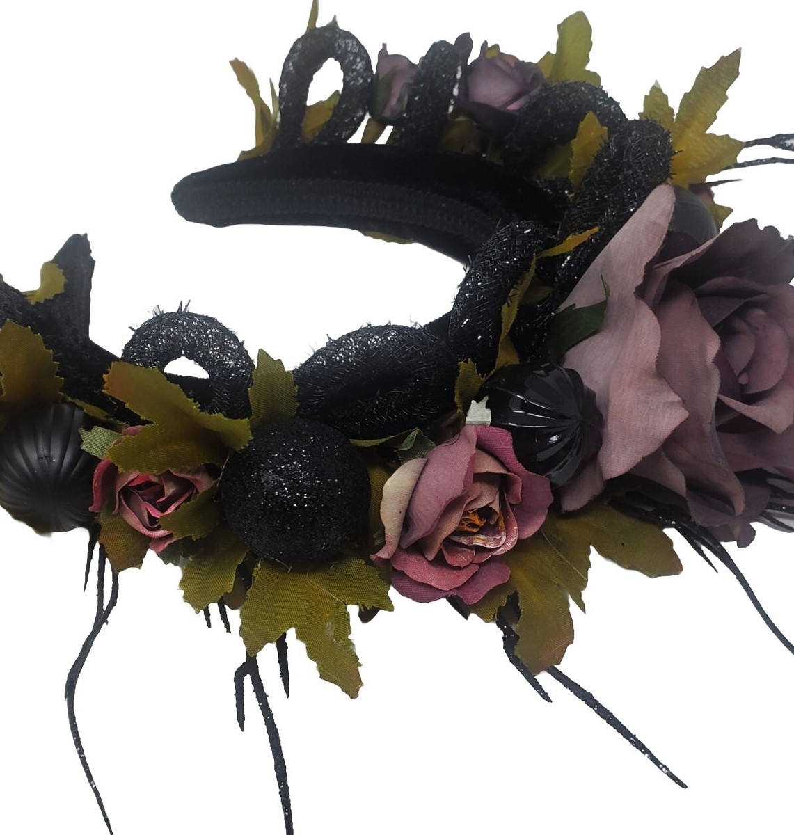 Halloween Accessory, Purple Color Flower Headband, Goddess Party