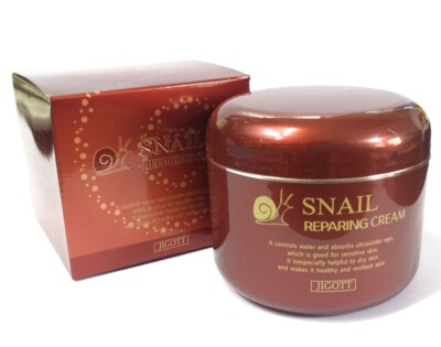 JIGOTT/Large Capacity Cream 100g/Snail ,Whitening ,Collagen/No.1 Korean Made