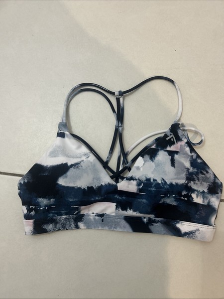 ROCKWEAR TYE DYE SPORTS BRA CROP TOP SZ 10   (ACC376