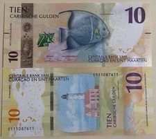 Curacao and Sint Maarten - 10 Gulden 2025 UNC P. 1 Lemberg-Zp