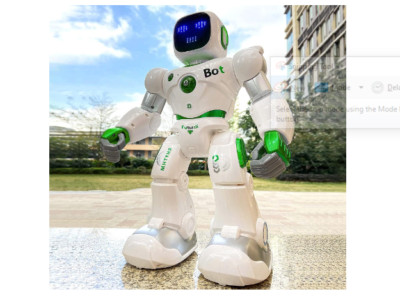 Ruko Large Robot Toys for Kids, Voice & App, Remote Control Carle Robots Green