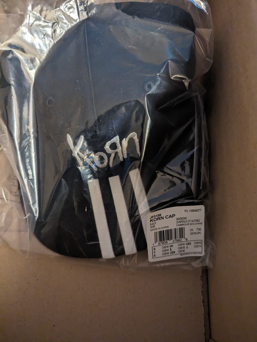 Adidas x Korn Cap Hat Black OSFM New 2024 Follow The Leader Adidas x Korn Cap Hat Black OSFM New 2024 Follow The Leader