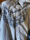 Hard Rock Cafe Fender Button Up Shirt Men’s Size Small Excellent Pre-owned — photo 1