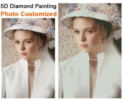 Personalisiertes individuelles Foto Diamond Painting DIY Diamant Mosaik 