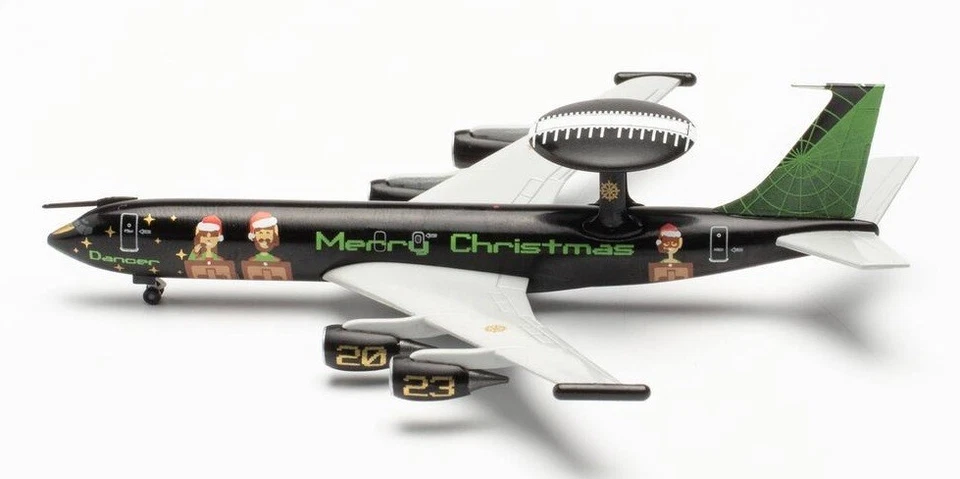 HERPA - BOEING E-3D Sentry Weihnachten - Natale 2023 - 1/500 - HER537209 - Immagine 3 di 4