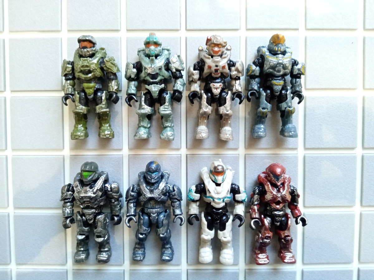 Mega Bloks Halo Ultimate Blue Team DYH87 and Fireteam Osiris DYH88