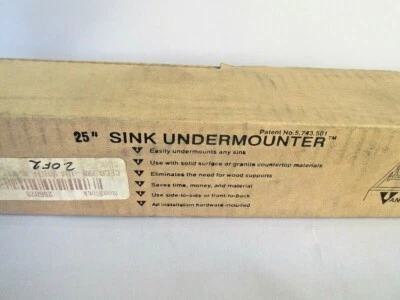 Vance QN25UMC - 25" Universal Undermounter Sink Installation Kit, aka CECO UM-25
