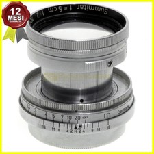 Ottica Leica Summitar 5cm f2 M39 utilizzabile su M6 M7 M8 M9 M10 Monochrome 50mm
