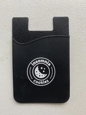 Insomnia Cookies Cell Phone Card Holder Wallet Sticker for Key Adhesive Back new