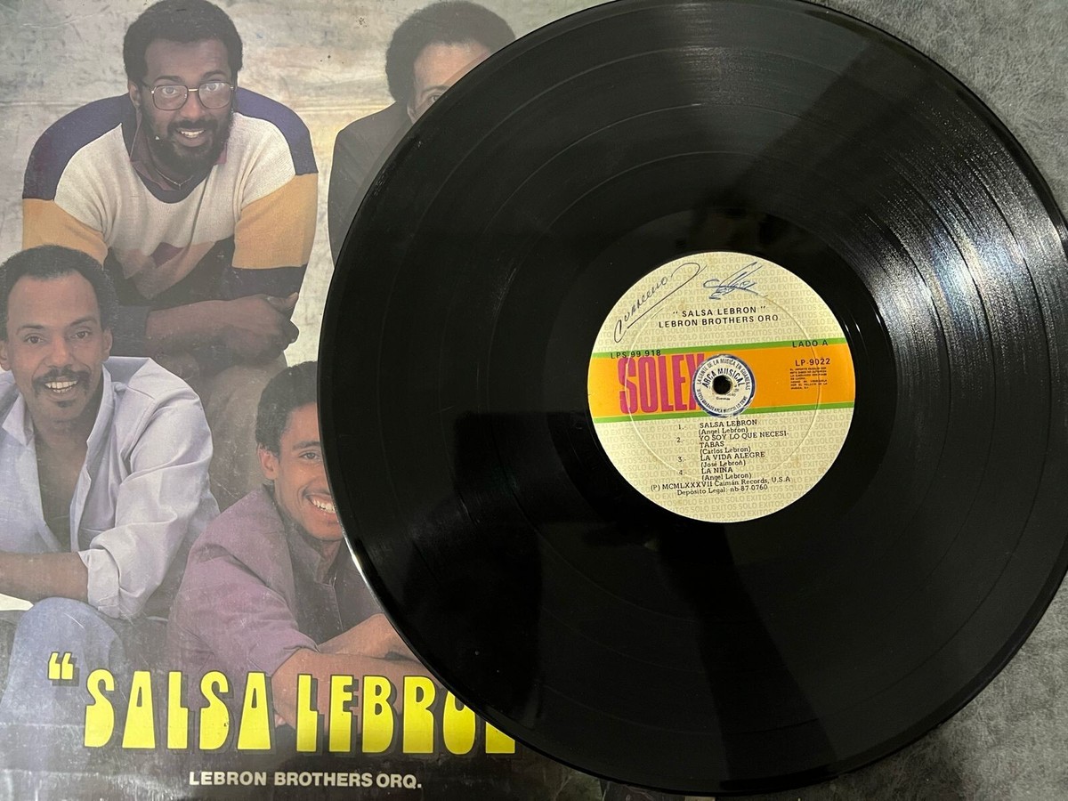 Lebron Brothers Orchestra - Salsa Lebron , Salsa Latin Lp Caiman