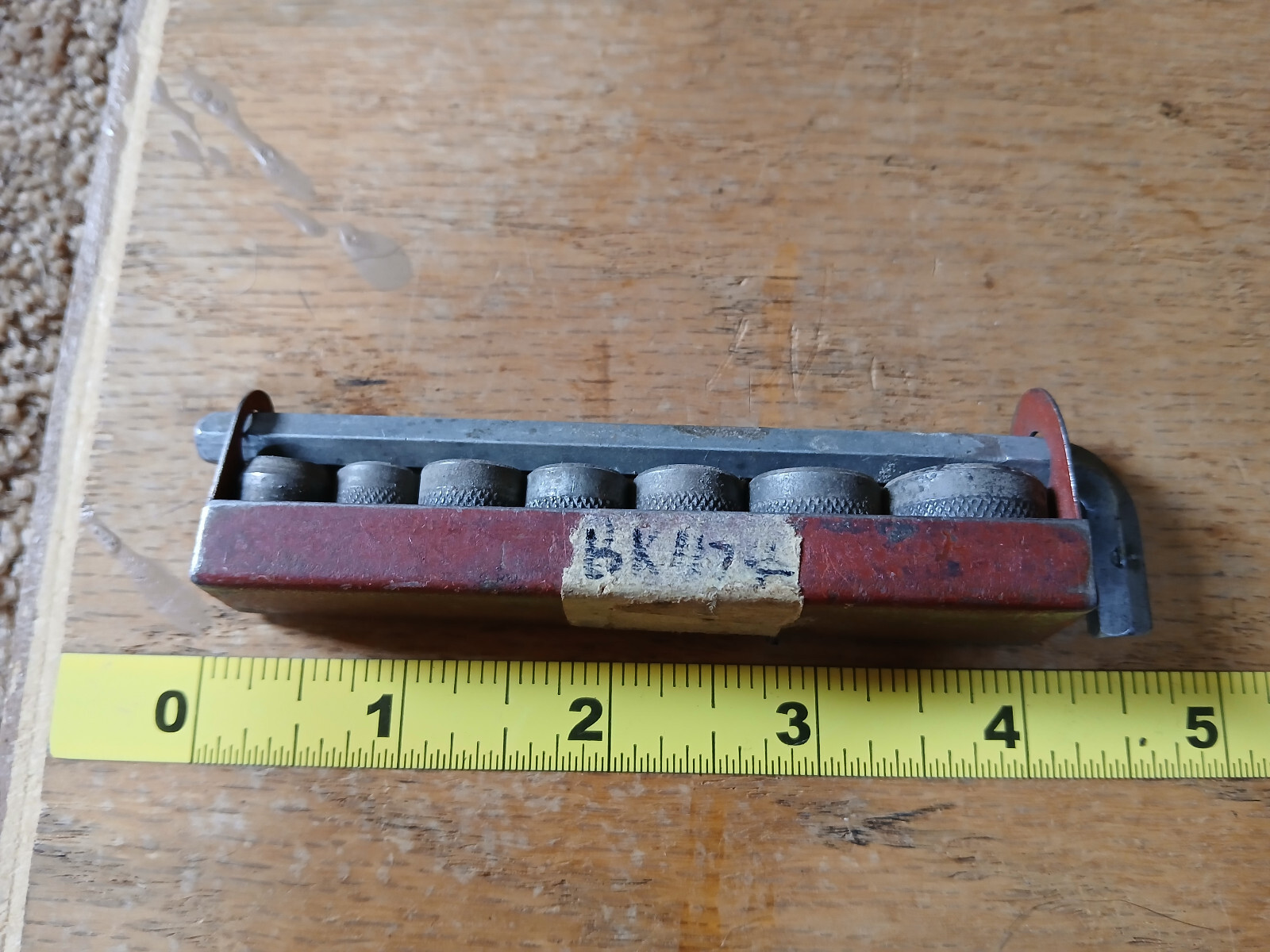 Vintage Small Socket Set - Classic Used Tool Kit for Collectors