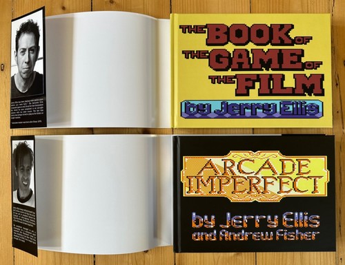 THE BOOK OF THE GAME OF THE FILM & ARCADE IMPERFECT JERRY ELLIS HC FIRST PRINTS! - Photo 3/6