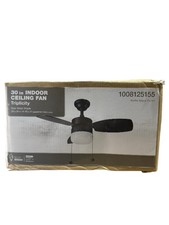 Hampton Bay Triplicity 30  Ceiling Fan Blades Set Part E DB30TMB-LP 3 pcs 