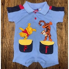 Vintage Winnie the Pooh romper 12 months Pooh tigger