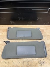 1988-1998 Chevy Gmc Silverado Sierra Driver Passenger Sun Visor Gray Cloth