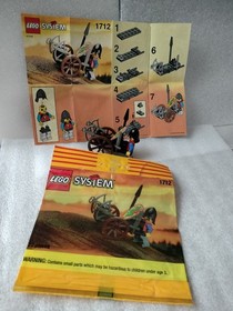 LEGO Castle: Crossbow Cart (1712) Comes With Instructions And Original Packaging