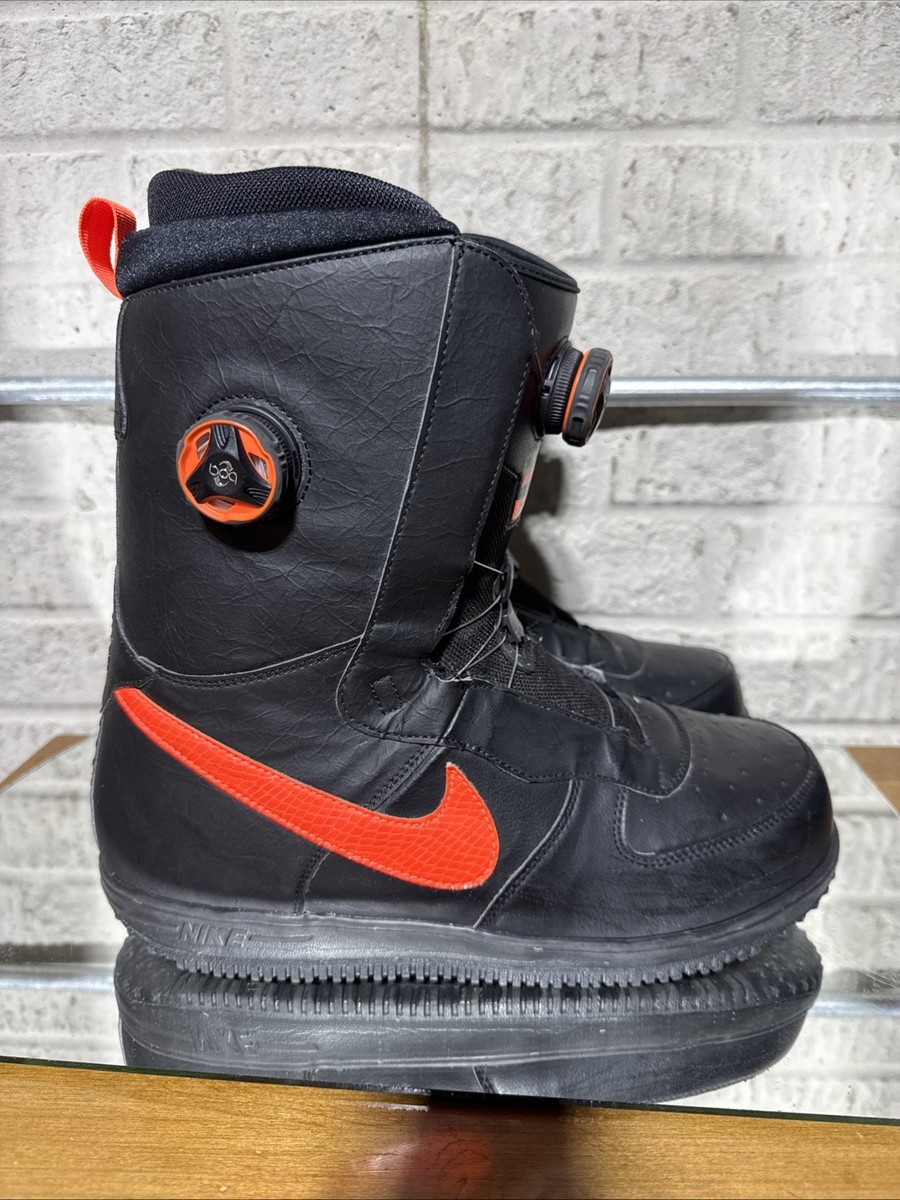 レア Nike SB ZF1 ナイキ スノーボード ブーツ ダブル BOA 26 Nike Zoom Force 1 X Double BOA ZF1 Snowboard Boots Black Size 11