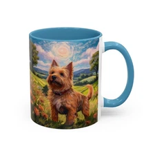 Norwich Terrier Accent Coffee Mug