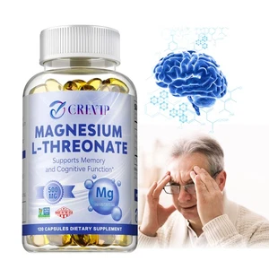 L-tréonate de magnésium 500mg - Booster Cerveau Nootropique, Mémoire, Soulager le stress