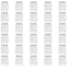 30Pcs 5 Teeth Small Hair Side Combs Hair Comb Clip Metal Small Tiny Side Hair