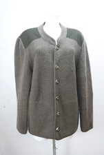 Neuwertige Giesswein Walkjacke dicke Schurwolle Trachtenjacke braun Gr.54