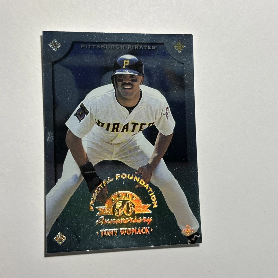 1998 Leaf Fractal Foundation - Tony Womack #70 /3999 - Image 2 of 3