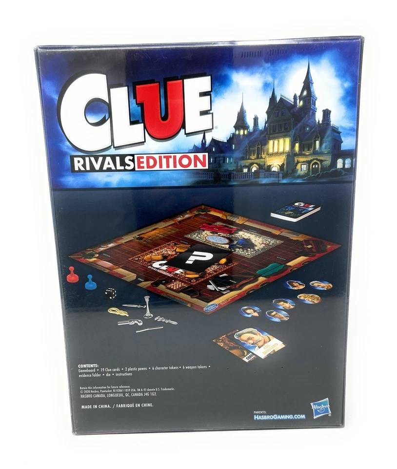 Clue - Rivals Edition - 2 Player Board Game-NIB - Image 2 of 2