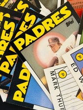 1986 Topps San Diego Padres - Choose Your Card - Vintage MLB NM-MT
