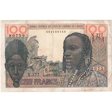 [#336769] West African States, 100 Francs, 1961-03-20, AU