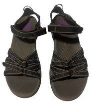 Teva Tirra 4266 Sandals Women  s 10 Black Purple Shocpad Outdoors Comfort