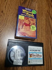 Winnie the Pooh and the Honey Tree Betamax Beta Tape Walt Disney Former Rental