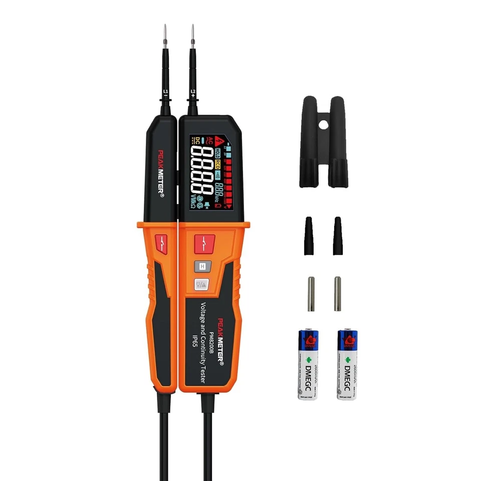 Testeur tension,continuité,fréquence, plage auto 12V~1500V, IP65, PM8200B - Photo 3/4