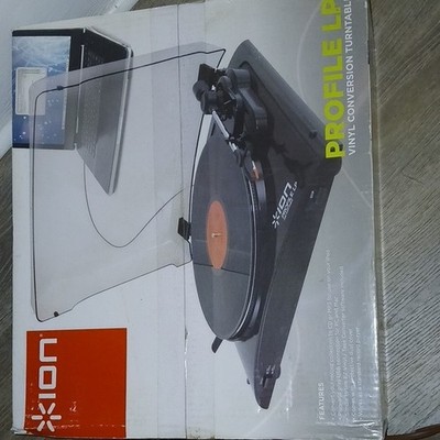 Turntable ION Audio PROFILE LP Conversion Vinyl To CD/MP3 New In Box NIB