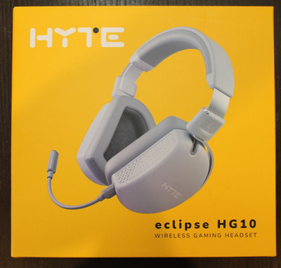HYTE HG10 Eclipse  Lunar Grey wireless gaming headset headphones