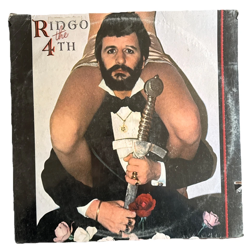 2 SEALED Ringo Starr LP -Ringo The 4th-rotogravure Beatles sd-18193 sd-19108 - Image 2 of 4