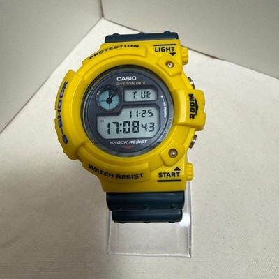 [NEAR MINT] Casio G-Shock First Frogman DW-6300-9 Yellow Navy Digital