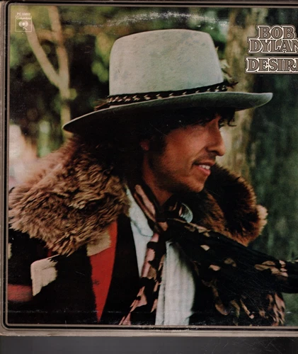 BOB DYLAN on LP  " DESIRE " blues rock folk