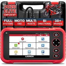 LAUNCH CRP129 MT Motorbike Diagnostic Tool All System Bi-directional Scan Tool