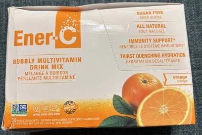 Ener C Sugar Free Multivitamin Drink Mix 30 Sachets 1000mg Vitamin C