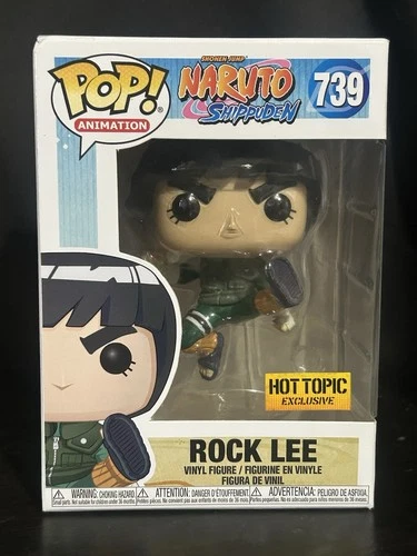 Funko Pop! Vinyl: Naruto Shippuden - Rock Lee - Hot Topic (Exclusive) #739