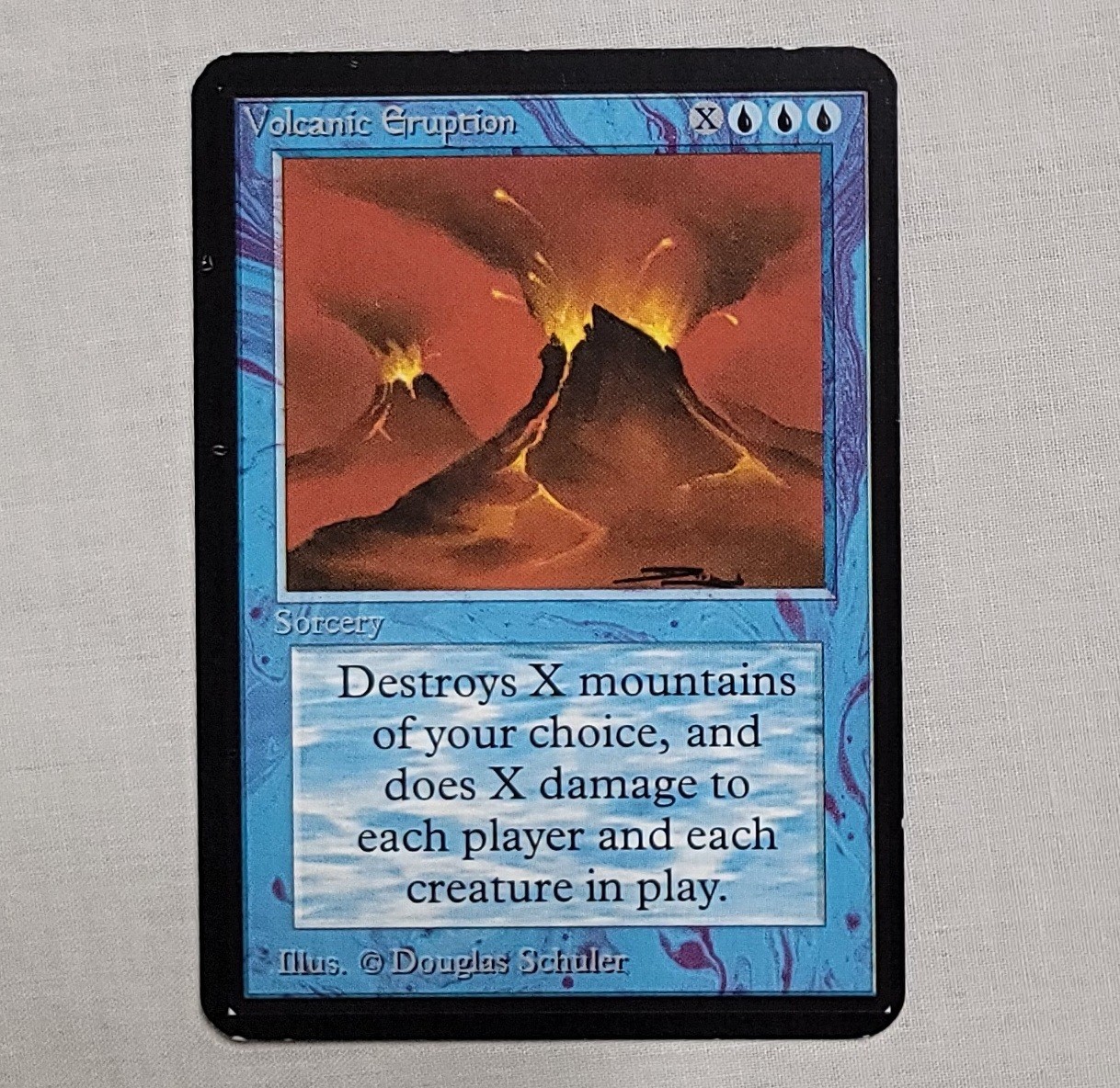 MTG - Magic the Gathering - Alpha Volcanic Eruption - LP