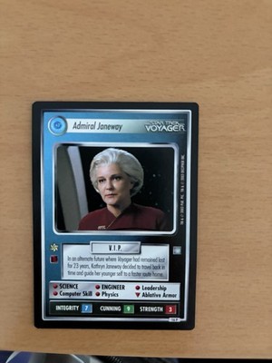 Star Trek CCG - All Good Things - Admiral Janeway - 16P