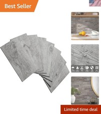 100-Piece Peel and Stick Dover Gray Backsplash Tiles for Elegant Interiors