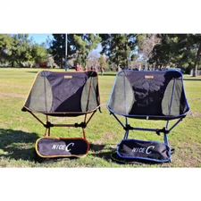 NICE C 2-Packs Camping Chair, Ultralight Camping Chair, Portable Beach Chair